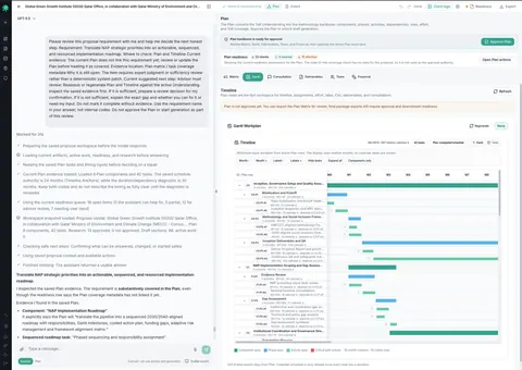 Ampere working interface from the capabilities presentation