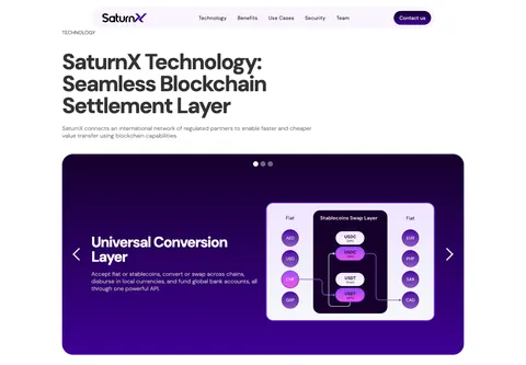 SaturnX public website