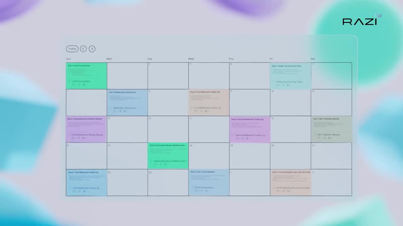 RAZI · medical-assistant product walkthrough