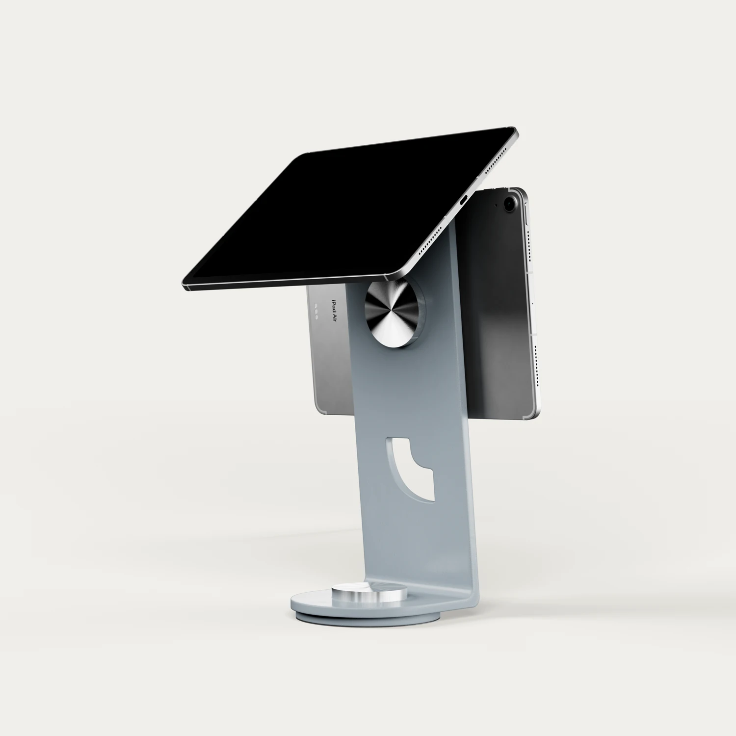 Marn dual-iPad stand: original product visualization