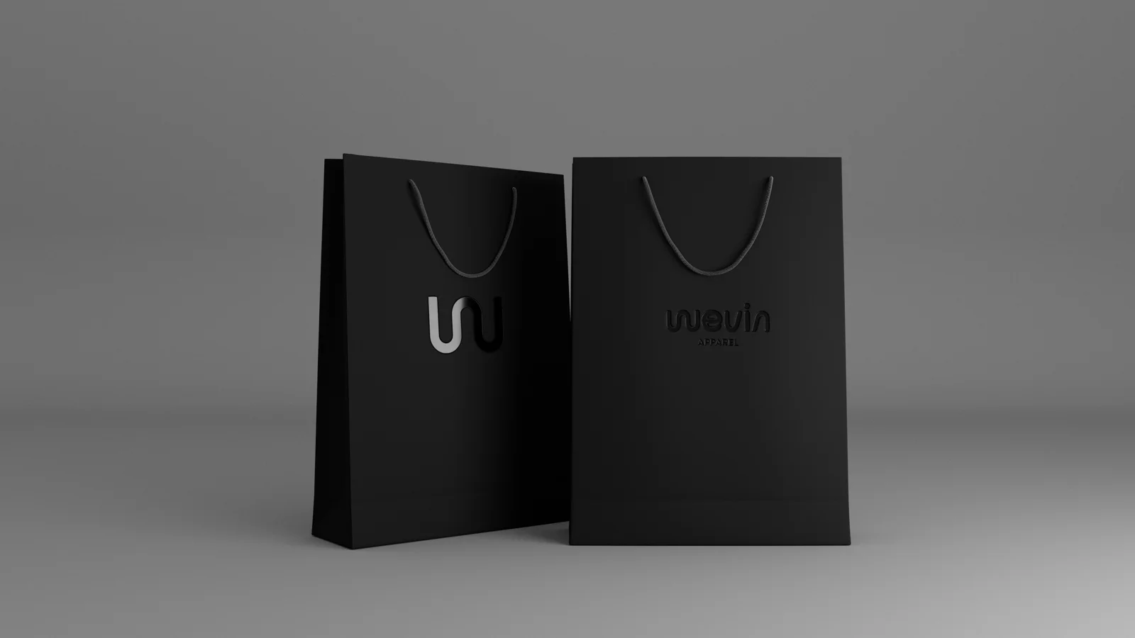 Wevin apparel packaging: bag visualization